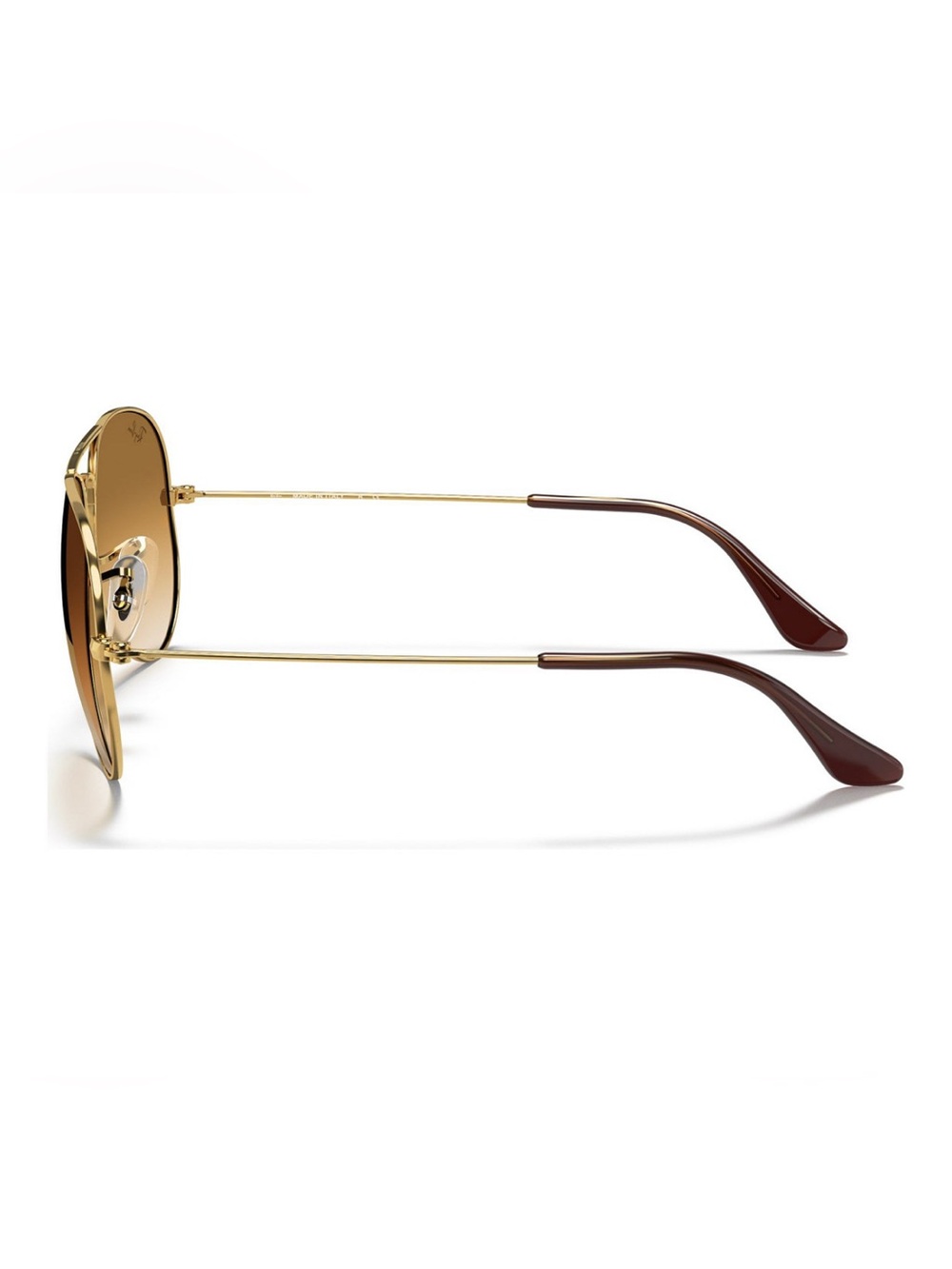 Ray-Ban Aviator Sunglasses - Gold Frame with Brown Gradient Lenses - Picture 4 of 8